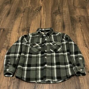 Eddie Bauer Flannel Print Jacket